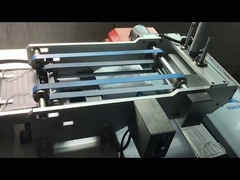 Mask packing machine with mask earline folding machine