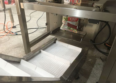 Salad Fruit Vegetable Packing Machine Double Servo Control Touch Screen