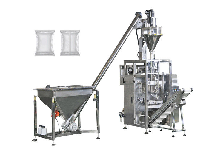 Wheat Powder Milk Powder Packing Machine Screw Pole Putting Material